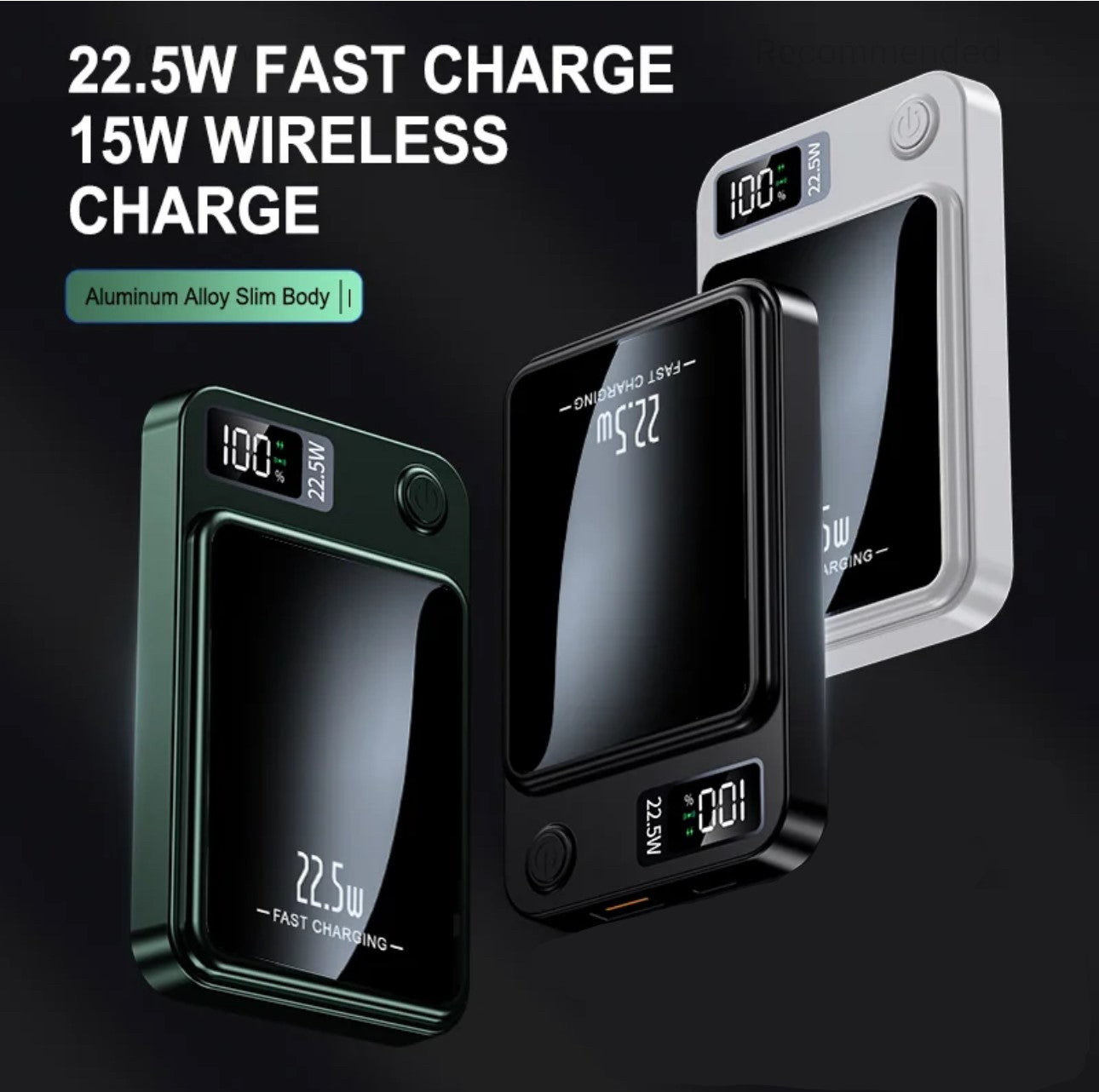 Magnetic Power Bank for Cell Phones