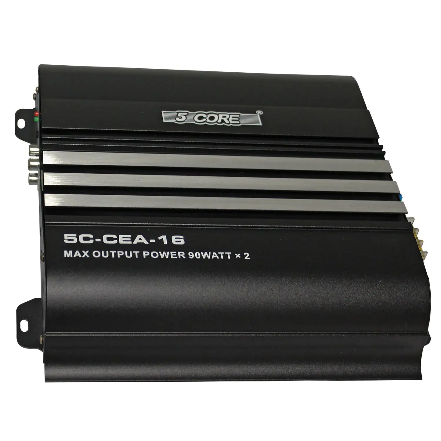 5Core Dual Channel Car Amplifier 1800W Combined Peak Power Sub Woofer Speaker Receiver w RCA Port